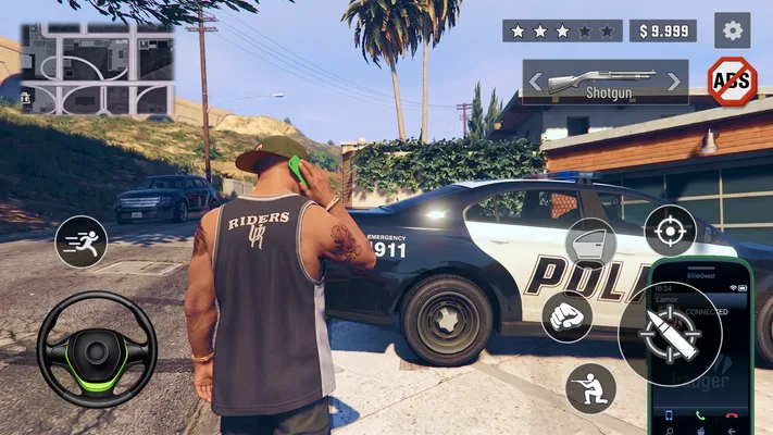 Capture d’écran 1 de Real Gangster: Open World 3D