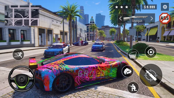 Capture d’écran 5 de Real Gangster: Open World 3D