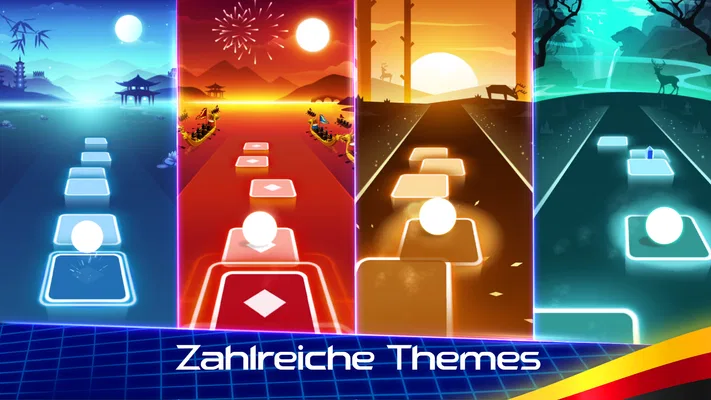 Screenshot 6 von Tiles Hop Musik & Ball Spiele
