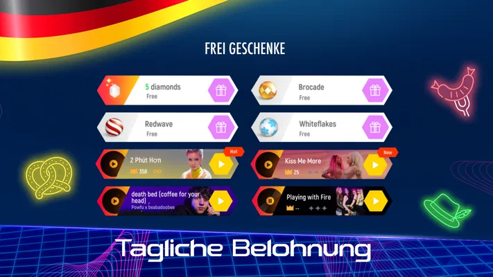 Screenshot 8 von Tiles Hop Musik & Ball Spiele