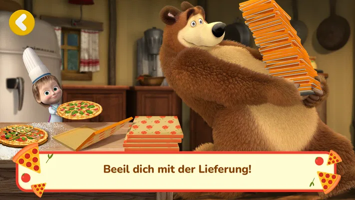 Screenshot 5 von Mascha und der Bär: Pizzeria!