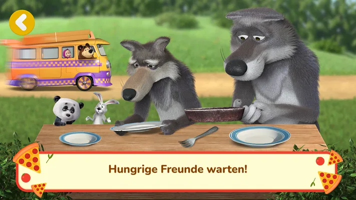 Screenshot 6 von Mascha und der Bär: Pizzeria!