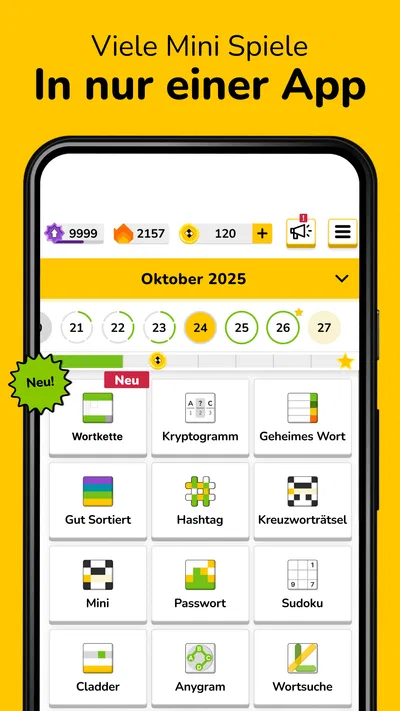 Screenshot 1 von Everyday Puzzles: Minigames