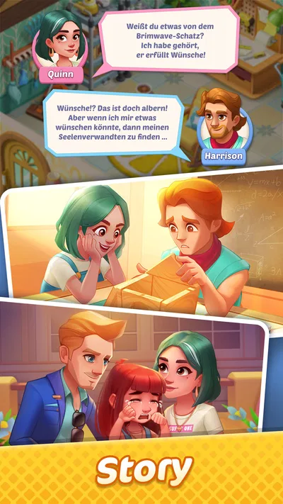 Screenshot 2 von Gossip Harbor: Merge & Story