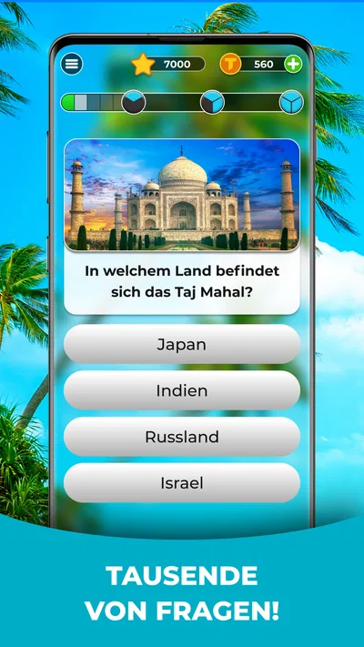 Screenshot 4 von Triviascapes: Quiz & IQ-Test