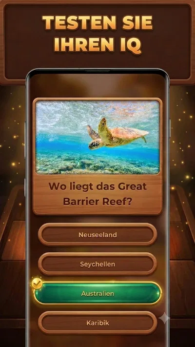 Screenshot 1 von Wood Quiz Blast: Trivia Blocks