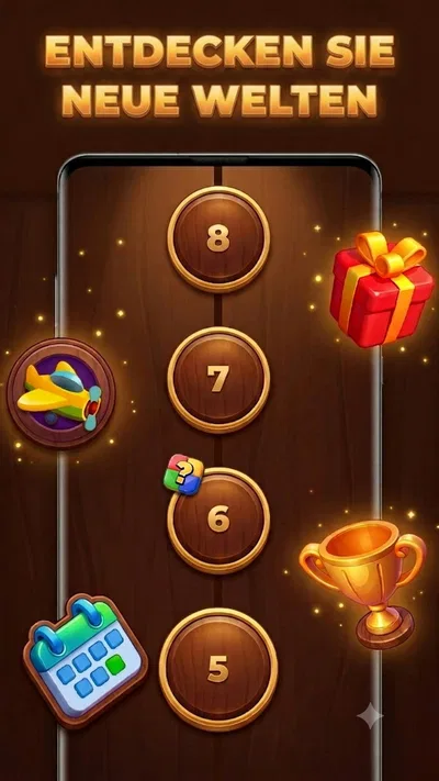 Screenshot 4 von Wood Quiz Blast: Trivia Blocks