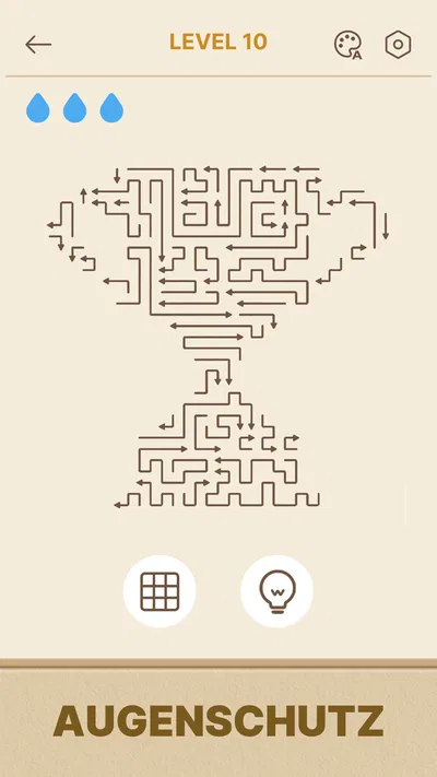 Screenshot 1 von Amaze GO! - Pfeil Rätsel