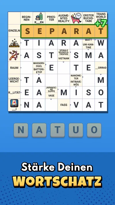 Screenshot 1 von Crossword Go!