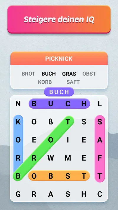 Screenshot 5 von Wortsuche Wortspiel