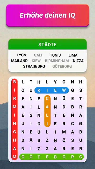 Screenshot 7 von Wortsuche Wortspiel