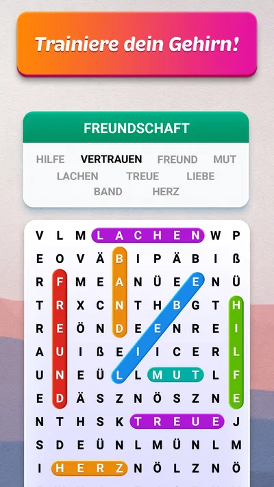 Screenshot 8 von Wortsuche Wortspiel