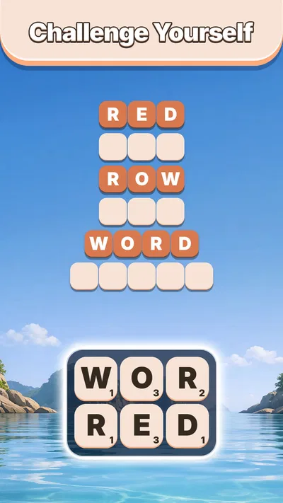 Word Tiles - Relaxing Puzzle screenshot 1