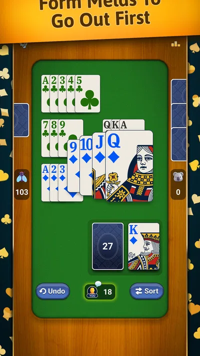 Screenshot 5 von Rummy - Classic Card Game