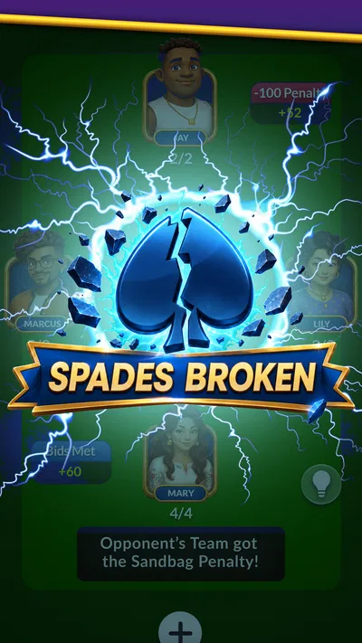 Spades - Classic Cards screenshot 2