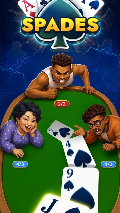 Spades - Classic Cards screenshot 5