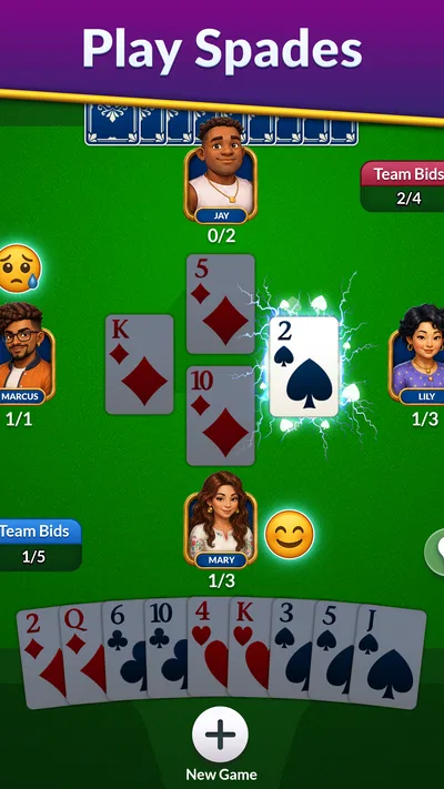 Spades - Classic Cards screenshot 6