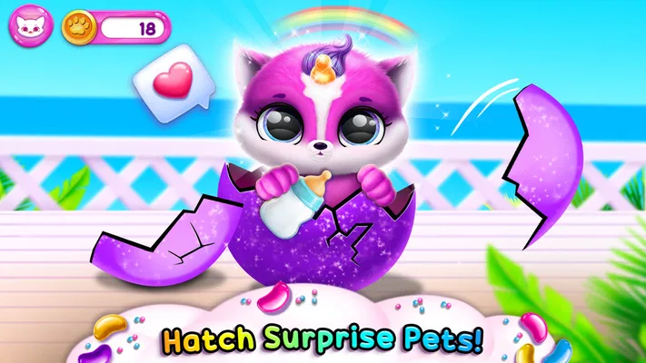 Screenshot 3 von Fluvsies - Flauschige Tierchen