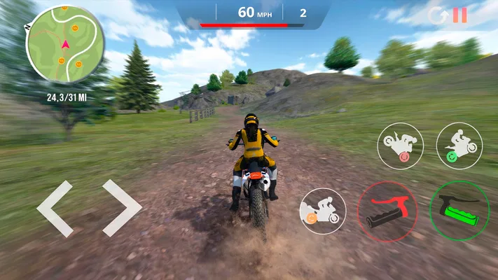 Capture d’écran 3 de Motorcycle Real Simulator