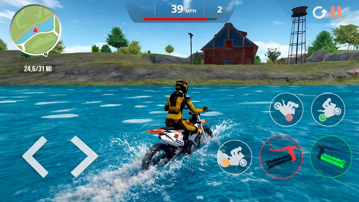 Capture d’écran 4 de Motorcycle Real Simulator