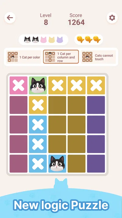 Meowdoku: Brain Puzzle Games screenshot 3