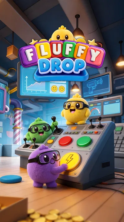 Fluffy Drop - No Timer screenshot 1