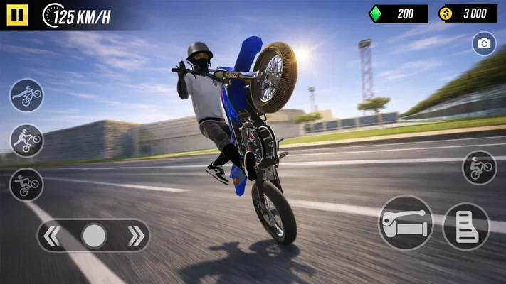 Capture d’écran 1 de Wheelie Life: Moto Stunt