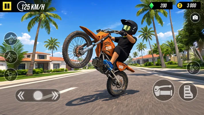Capture d’écran 5 de Wheelie Life: Moto Stunt