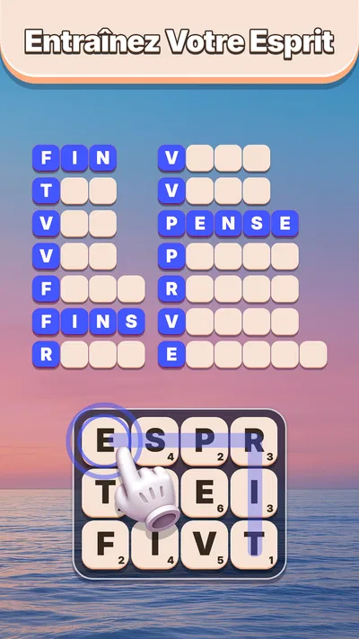 Capture d’écran 3 de Word Tiles: Jeux de lettres