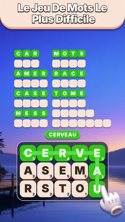 Capture d’écran 5 de Word Tiles: Jeux de lettres