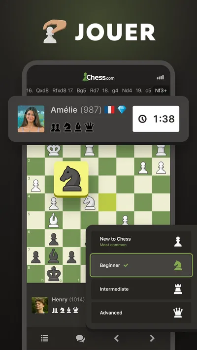Capture d’écran 2 de Échecs · Jouer et Apprendre