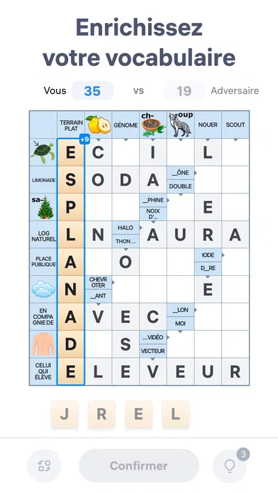Capture d’écran 2 de Crossword Master: Mots croisés