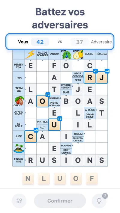 Capture d’écran 3 de Crossword Master: Mots croisés