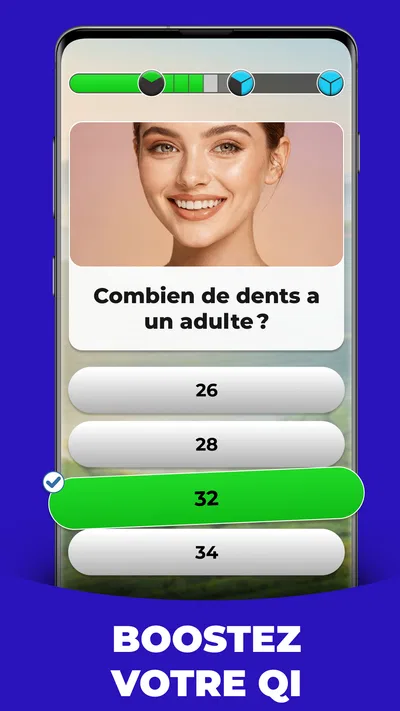Capture d’écran 1 de Triviascapes quiz & test de QI