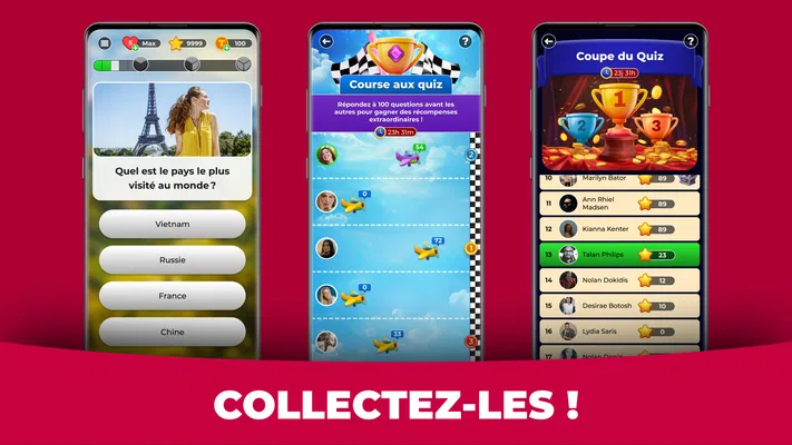 Capture d’écran 5 de Triviascapes quiz & test de QI