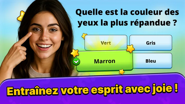 Capture d’écran 1 de Quiz Blitz : Défi Cérébral