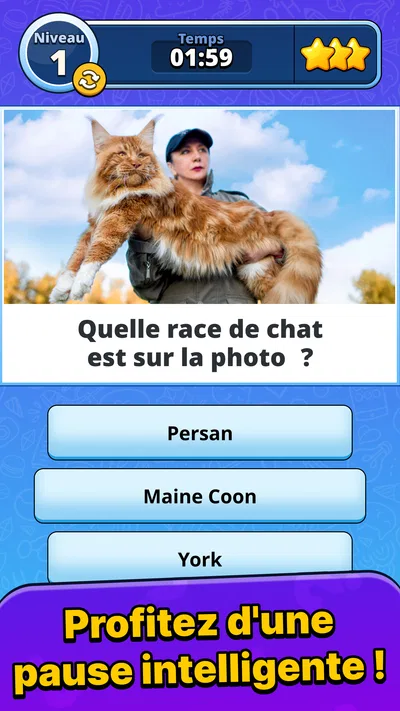 Capture d’écran 2 de Quiz Blitz : Défi Cérébral