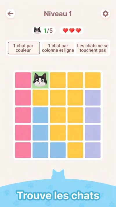 Capture d’écran 2 de Meowdoku