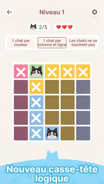 Capture d’écran 3 de Meowdoku