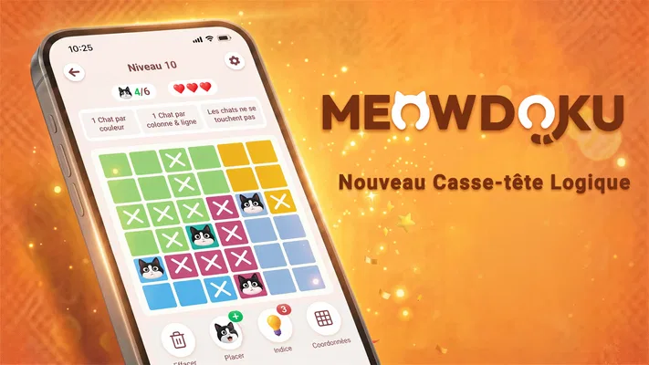 Capture d’écran 7 de Meowdoku