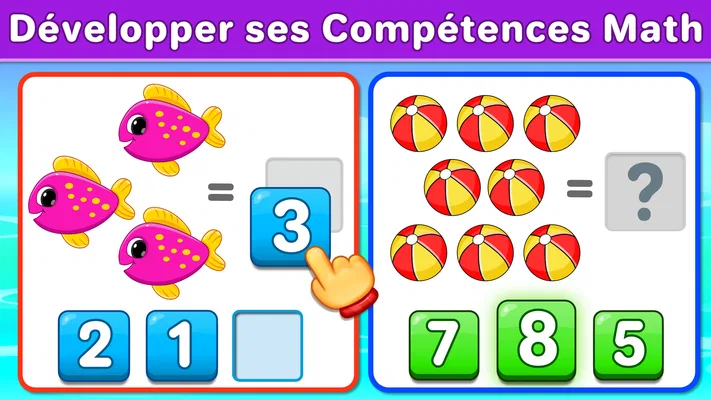 Capture d’écran 4 de Jeux de maths Enfants