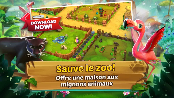Capture d’écran 1 de Zoo 2: Animal Park