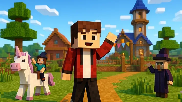 Screenshot 1 von Block Craft 3D: Realm Builder