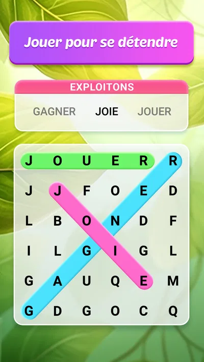 Capture d’écran 1 de Mots Mêlés - Jeu de Mots