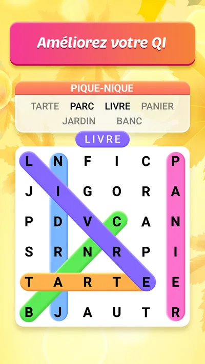 Capture d’écran 2 de Mots Mêlés - Jeu de Mots