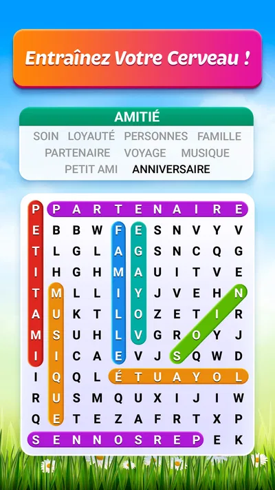 Capture d’écran 4 de Mots Mêlés - Jeu de Mots