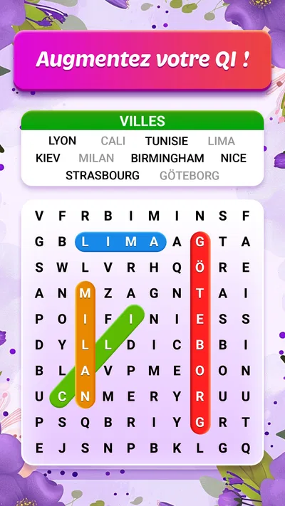 Capture d’écran 5 de Mots Mêlés - Jeu de Mots