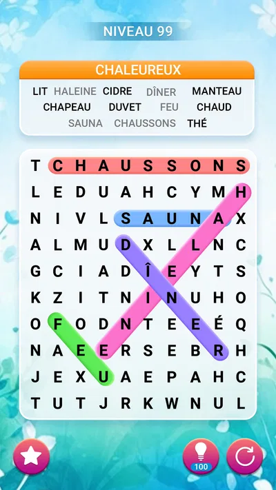 Capture d’écran 6 de Mots Mêlés - Jeu de Mots