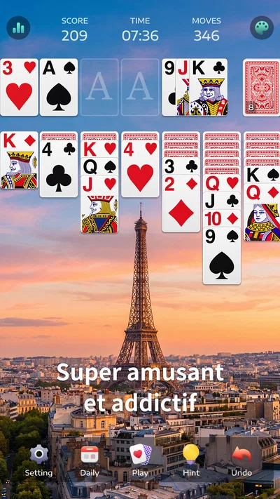 Capture d’écran 2 de Solitaire - Jeux de Cartes