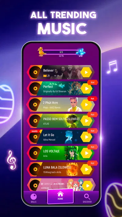 Tiles Hop Music & Ball Game screenshot 4
